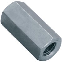 1/4-20 COUPLING NUT 18-8 SS PASSIVATE